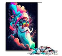 Jigsaw for Adults 1000 Pieces Merry Christmas Wooden Puzzle for Kids Educational Game 1000 PCS(75x50cm)