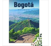 Jigsaw for Adults 1000 Pieces Monserrate Hill Serene Panorama, Educational Toy, But Fun And Humorous, with Matching Poster And Trivia Sheet 500 PCS