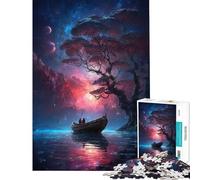 Jigsaw for Adults 1000 Pieces Moonlight Serenade for Educational Game Challenge Toy Brain Teaser Game Birthday Present Gifts for Women Men (size 38x26cm)