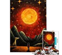 Jigsaw for Adults 1000 Pieces My Dinosaur And Me Fun Activities at Home Wall Art Educational Games Suitable for People Aged 14 And Above (38x52cm)