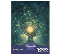 Jigsaw for Adults 1000 Pieces Mystical Forest Tree Puzzles for Adults Brain Teaser Game For Family Fun Fun at Home Activities, 70x50cm/1000pcs
