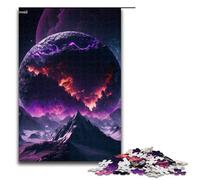 Jigsaw for Adults 1000 Pieces Planetary Disruption Wooden Puzzle for Kids Educational Game 1000 PCS(75x50cm)