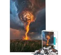 Jigsaw for Adults 1000 Pieces Power of The Storm for Educational Game Challenge Toy Relax Games A Work of Art Gifts for Women Men (Size 38x52cm)