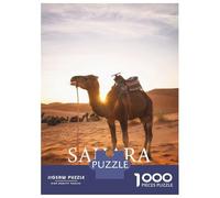 Jigsaw for Adults 1000 Pieces SAHARA Teenager Puzzles Hands-on Game Presents for Women Christmas Birthday Gifts 70x50cm/1000pcs