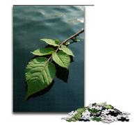 Jigsaw for Adults 1000 Pieces Several Boats Paddle Across The Mirror Wooden Puzzle for Kids Educational Game 1000 PCS(75x50cm)