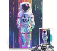 Jigsaw for Adults 1000 Pieces Spacewalking in Silence, Toy Wall Decor, Parent-child Interaction, Unique Birthday And Gifts 38x52cm