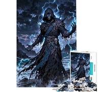 Jigsaw for Adults 1000 Pieces Storm Reaper︰ Wrath of The Abyssal Tide for Birthday, Chrismas Difficult Hard Family Game Suitable for People Aged 14 And Above (38x52cm)