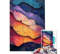 Jigsaw for Adults 1000 Pieces Sunset Fragments Puzzles for Adults Toy Wall Decor Precision Cutting Christmas Birthday Gifts (size 50x75cm)