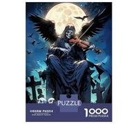 Jigsaw for Adults 1000 Pieces Symphony Of Death Jigsaw for Adults Brain Teaser Game Staycation Kill Time Fun Activities at Home 70x50cm/1000pcs