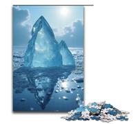 Jigsaw for Adults 1000 Pieces Ten Thousand Years of Ice Condenses Ancient Memories Wooden Puzzle for Kids Educational Game 1000 PCS(75x50cm)
