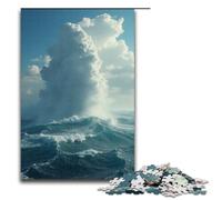 Jigsaw for Adults 1000 Pieces The Wind Is Rising Family Wooden Puzzles Educational Game Challenge Toy 1000 PCS(75x50cm)