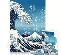 Jigsaw for Adults 1000 Pieces Under The Wave Kanagawa(1200)(6AEEB), Educational Toy