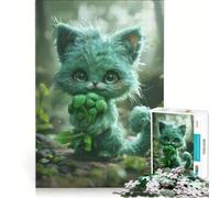 Jigsaw for Adults 1000 Pieces Unfluffy Broccoli Monster(1200)(7FFD2), Educational Toy
