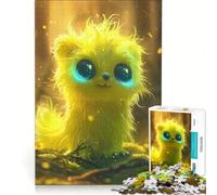 Jigsaw for Adults 1000 Pieces Unfluffy Firefly Monster(1200)(E01D1), Educational Toy
