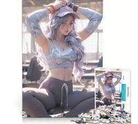 Jigsaw for Adults 1000 Pieces Unleash The Inner Athlete(无水印)(8368E), Educational Toy