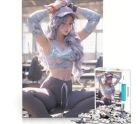 Jigsaw for Adults 1000 Pieces Unleash The Inner Athlete(无水印)(8368E), Educational Toy