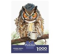 Jigsaw for Adults 1000 Pieces Up All Night Puzzles for Adults Brain Teaser Game For Family Fun Fun at Home Activities, 38x26cm/1000pcs