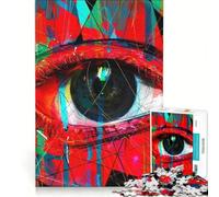 Jigsaw for Adults 1000 Pieces Useless Eyes(1200)(97B3D), Educational Toy