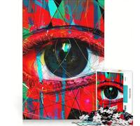 Jigsaw for Adults 1000 Pieces Useless Eyes(1200)(97B3D), Educational Toy