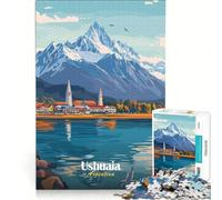 Jigsaw for Adults 1000 Pieces Ushuaia, Argentina Landscape(无水印)(A7EA0), Educational Toy