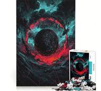 Jigsaw for Adults 1000 Pieces Vortex Core Practical Game But Fun And Humorous Artists' Collection Fine Arts 38x52cm