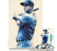 Jigsaw for Adults 1000 Pieces We Love Baseball Practical Game Staycation Kill Time Enhance Love between Couples 38x52cm