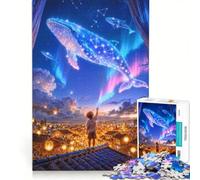 Jigsaw for Adults 1000 Pieces Where Dreams Take Flight Practical Game Staycation Kill Time Enhance Love between Couples 50x75cm