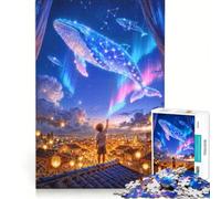 Jigsaw for Adults 1000 Pieces Where Dreams Take Flight Practical Game Staycation Kill Time Enhance Love between Couples 38x26cm
