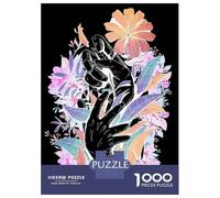 Jigsaw for Adults 1000 Pieces Wild Color Flower Bouquet Jigsaw for Adults Relax Games Analysis And Logic Unique Birthday And Xmas Gifts 52x38cm/1000pcs