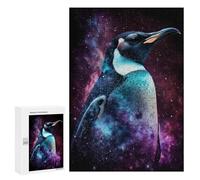 Jigsaw for Adults 300 PCS Galactic Penguin Art Print-3 Jigsaw Puzzles for Adults Analysis And Logic Train Your Brain And Hands Toy Intellectual Game 300 PCS