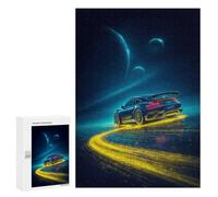 Jigsaw for Adults 300 PCS Galactic Speed Machine -1 Jigsaw Puzzles for Adults Family Activities Train Your Brain And Hands Unique Challenge Game 300 PCS