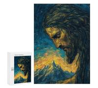 Jigsaw for Adults 300 PCS Whispering Mountains Celestial Serenity Jigsaw Puzzles for Adults Family Activities Train Your Brain And Hands Unique Challenge Game 300 PCS