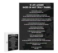 Jigsaw for Adults 500 PCS Navy Seals Life Lessons Jigsaw Puzzles for Adults Analysis And Logic Train Your Brain And Hands Toy Intellectual Game 500 PCS