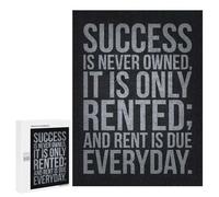 Jigsaw for Adults 500 PCS Success I Never Owned Jigsaw Puzzles for Adults Analysis And Logic Train Your Brain And Hands Toy Intellectual Game 500 PCS