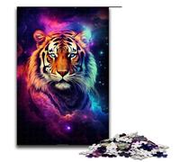 Jigsaw for Adults A Tiger Emerging from The Light 1000 Pieces Puzzle Great Gift Suitable for And Teenager 14 And Up 75x50cm