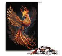 Jigsaw for Adults Black Phoenix 1000 Pieces Puzzle Great Gift Suitable for And Teenager 14 And Up 75x50cm