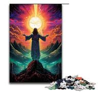 Jigsaw for Adults Brazil Jesus Savior14 1000 Pieces Puzzle Great Gift Suitable for And Teenager 14 And Up 75x50cm
