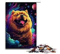 Jigsaw for Adults Chubby Brown Animated Bear 1000 Pieces Puzzle Great Gift Suitable for And Teenager 14 And Up 75x50cm