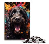 Jigsaw for Adults Cockapoo 1000 Pieces Puzzle Great Gift Suitable for And Teenager 14 And Up 75x50cm