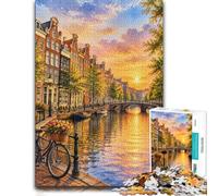 Jigsaw for Adults Gondola at The Venice 1000pcs (70x50cm) | For relaxed weekends at home, this adult jigsaw puzzle with 1000 pieces offers a classic activity for adults.