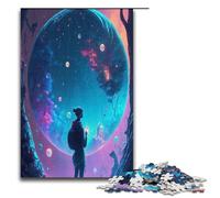 Jigsaw for Adults Magical Universe 1000 Piece Wooden Puzzle for Family Games 1000 PCS(38x26cm)