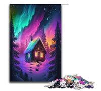 Jigsaw for Adults Merry Christmas 1000 Piece Wooden Puzzle for Family Games 1000 PCS(38x26cm)