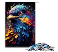 Jigsaw for Adults Painting Color Bird 1000 Piece Wooden Puzzle for Family Games 1000PCS(75x50cm)
