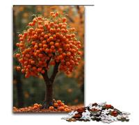 Jigsaw for Adults Persimmon 1000 Pieces Puzzle Wooden Puzzles for Adults & Kids Age 12 Years Up 1000 PCS(75x50cm)