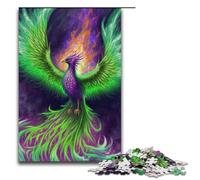 Jigsaw for Adults Phoenix in The Universe 1000 Piece Wooden Puzzle for Kids Age 12 Years Up Educational Toys 1000 PCS(38x26cm)