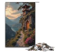 Jigsaw for Adults Poetic And Picturesque 1000 Piece Wooden Puzzle for Family Games 1000 PCS(38x26cm)