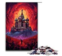 Jigsaw for Adults Russia Red Square 1000 Pieces Puzzle Great Gift Suitable for And Teenager 14 And Up 75x50cm