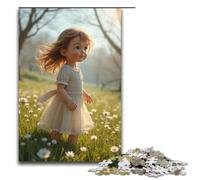 Jigsaw for Adults Spring Is in The Air 1000 Piece Wooden Puzzle for Family Games 1000 PCS(38x26cm)