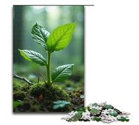 Jigsaw for Adults Spring Rain Nourishes The New Buds 1000 Piece Wooden Puzzle for Family Games 1000 PCS(75x50cm)