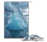 Jigsaw for Adults Ten Thousand Years of Ice Condenses Ancient Memories 1000 Piece Wooden Puzzle for Family Games 1000 PCS(38x26cm)